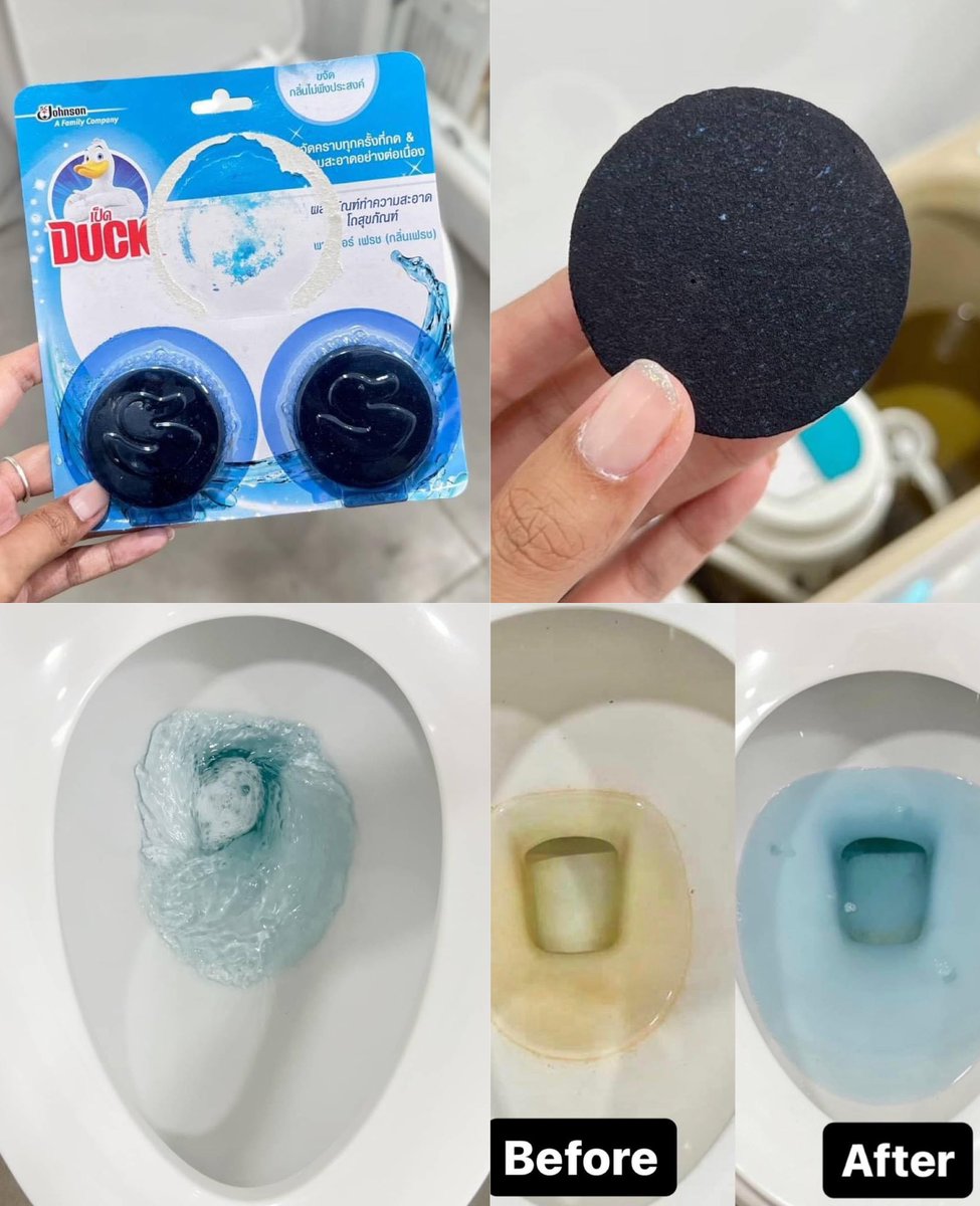 srtrsukon's tweet image. ขี้ติดชักโครกคือหมดปัญหาอะ เลิกขัดห้องน้ำแล้วฉัน ตัวช่วยล้างส้วมอัตโนมัติ ใช้แค่ก้อนนี้ ช่วยดับกลิ่น + ทำความสะอาดส้วม นี่ไม่ล้างส้วมมาหลายเดือนละ มันไม่มีคราบสกปรกให้ล้างอ่ะ แล้วคือส้วมไม่เหม็นด้วย ต่อให้ขี้แข็ง ขี้เหนียว ติดชักโครก กดชักโครกปุ๊ป คราบหาย แต่คราบหนักต้องขัดหน่อย