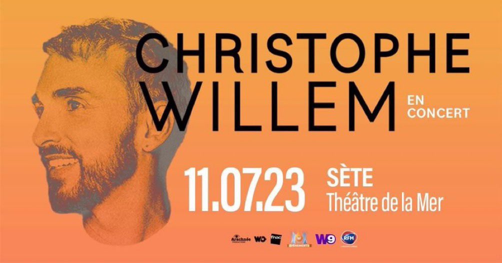 NelissenTamara's tweet photo. A VENDRE deux places pour le concert de demain soir à Sete de @cwillem 
1 + 1 gratuite soit 25€/place .. https://t.co/G65IG4XBVQ