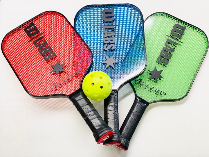 Jsmith125ycp's tweet photo. Thought this was cool, pickle ball is an increasingly popular sport (very fun) and these new paddles consist of 3D printed lattice cores. This enables more control and lightweight performance enhancements. #SPM230 https://t.co/NBXXBVKd90