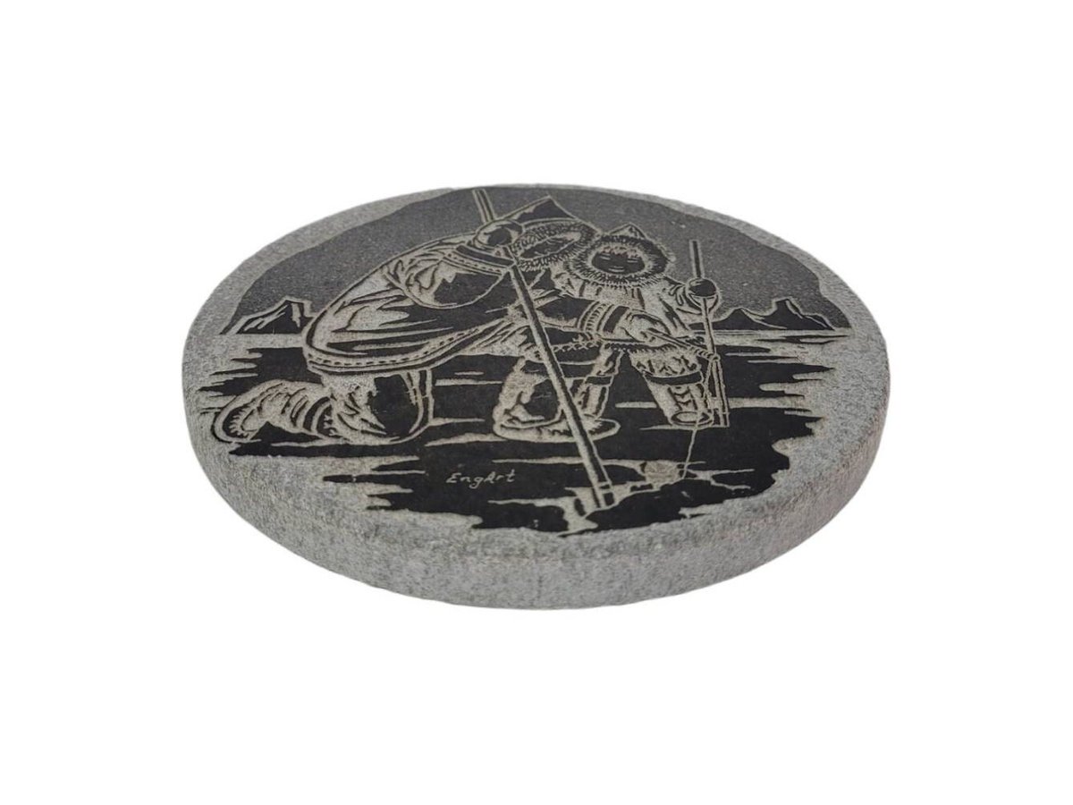 Kitchenconext's tweet image. Soapstone carving aboriginal scene EngArt tuppu.net/1f1176da #Etsy #kitchenconnection #CeramicSculpture
