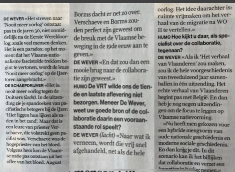 HelgaClub's tweet photo. @Zetdiepl @VaOsLu Tja, als de feiten onweerlegbaar zijn, kan je niet verder raken dan dergelijk gescheld. 
#ZuhalDemir haar uitspraken over #revolutie liggen in de lijn van #Borms en #Verschaeve. 
#Vlaanderen moet zich bevrijden en heeft martelaren nodig. https://t.co/1G6eJBPZ5N