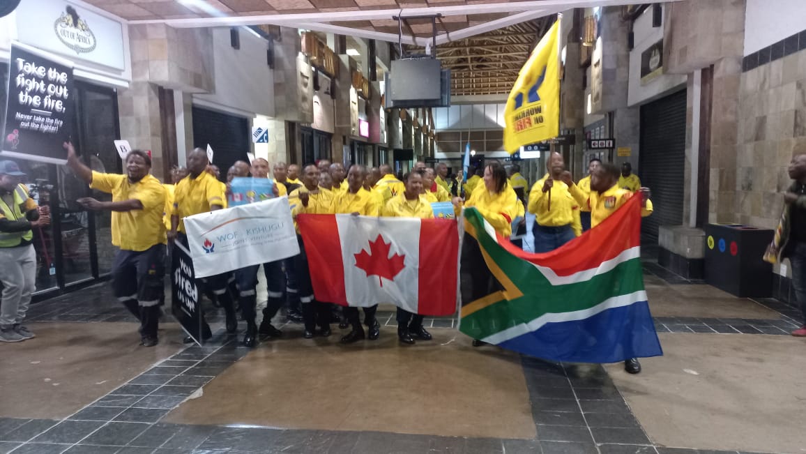 WoFWildfire's tweet photo. WoF MzanziOne landed back home from Canada https://t.co/tRlP1tENPF