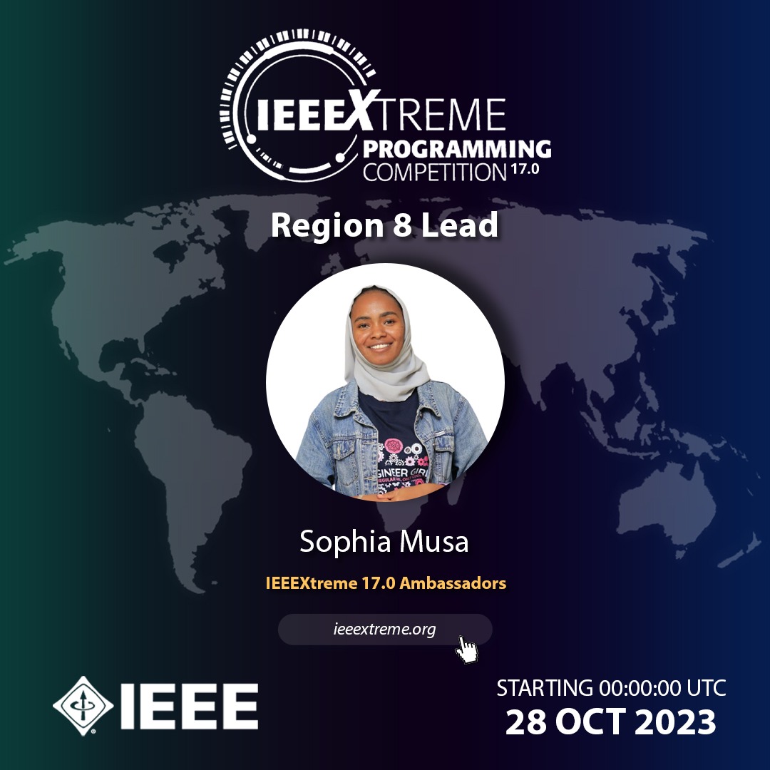 If you are a coder and competitive, IEEE Xtreme 17.0 is the thing to try your hand at this year. It pushes your limits on adaptability and original thinking in its own unique and extreme way.

Do you have what it takes? #ieeextreme17