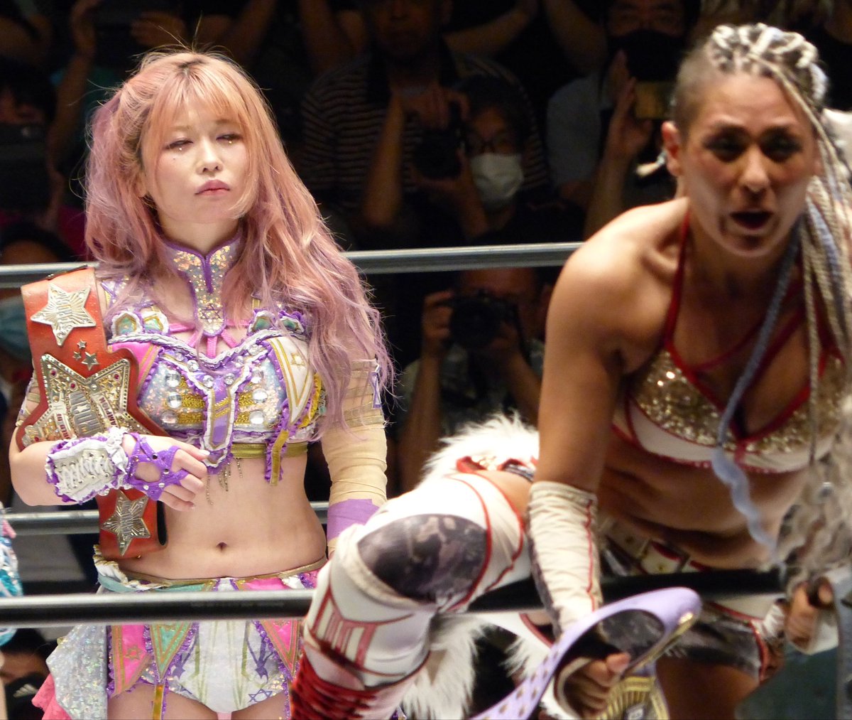 cj2059's tweet photo. #中野たむ #ジュリア #スターダム #STARDOM https://t.co/8h15HSWzo3