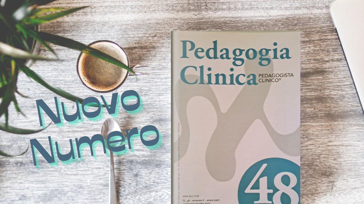 LucaFab53028300's tweet photo. 🗻🏖#Lettureestive
Il nuovo numero della rivista "Pedagogia Clinica - Pedagogista Clinico®" è uscito! Non perdertelo! All'interno tantissimi contribuiti utili alla riflessione!
#pedagogiaclinica #pedagogistaclinico® #rivista #rivistapedagogiaclinica #ANPEC #ISFAR #drfabbri https://t.co/j7nGgJkLzK