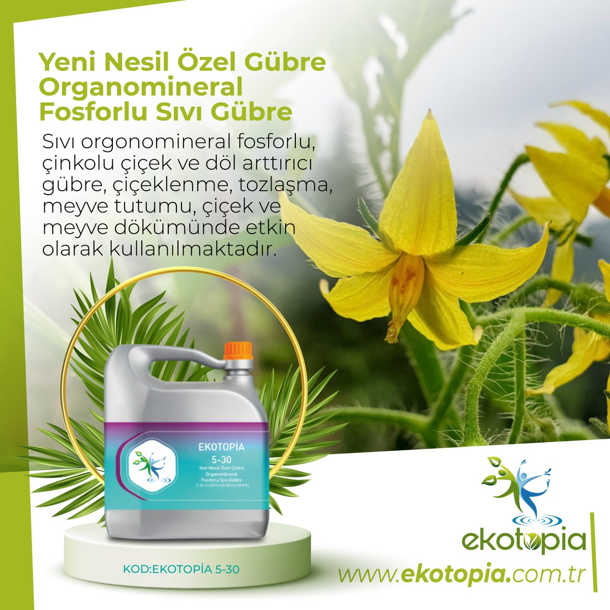 Ekotopia_AS's tweet photo. Ekolojik ve ekonomik tarımın tek adresi #ekotopia

https://t.co/zUoxne9BA8

📞+90 505 933 21 21

📩 info@ekotopia.com.tr

#gübre
#toprak
#diyarbakır
#tarla
#bahçe
#gübreleme https://t.co/DAXkS4YJuT