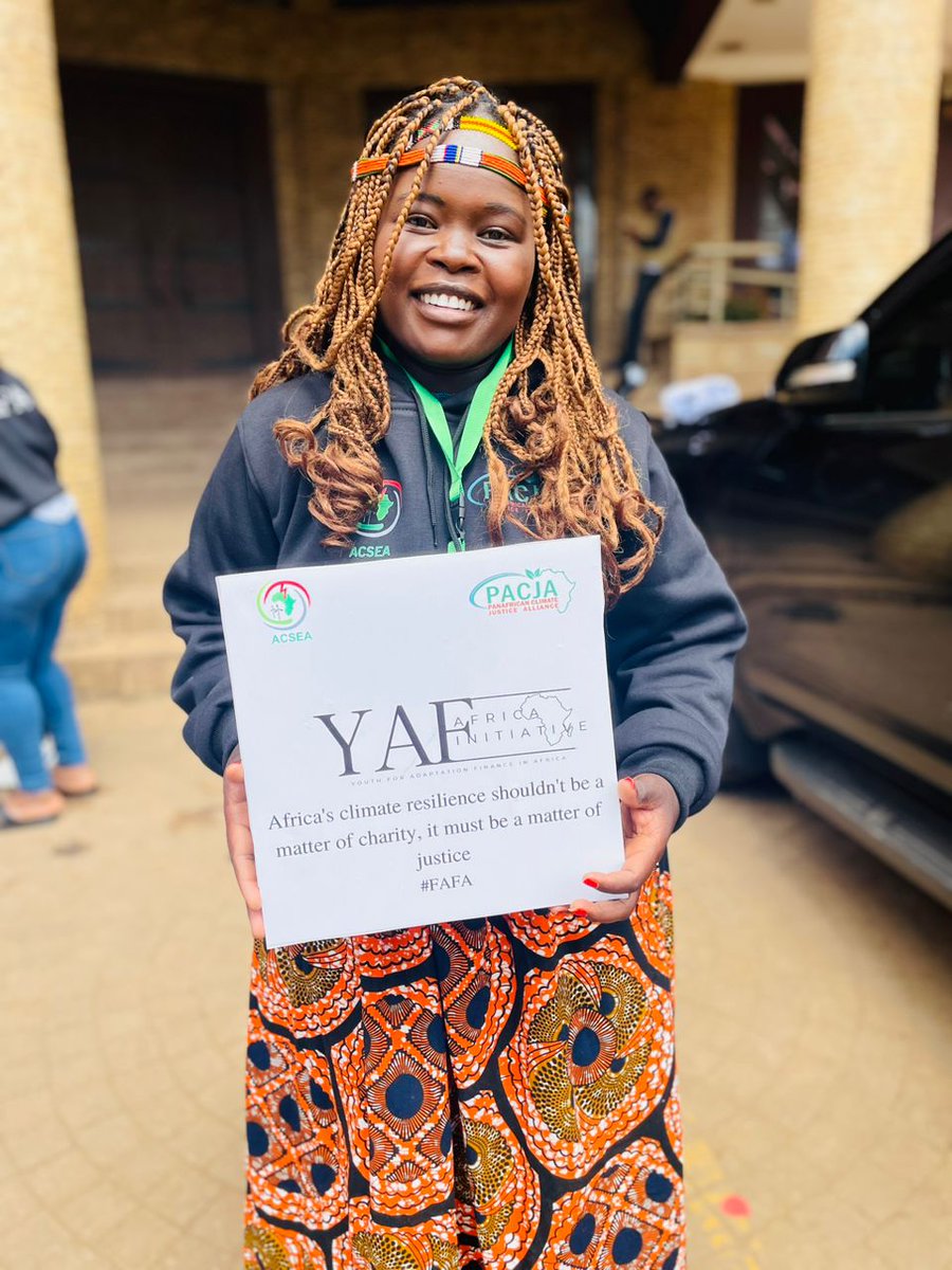 CNgurialuk's tweet photo. The launch of the youth adaptation fund, their is no climate justice without climate fund.
#FAFA
##NSSCJ
#mithika mwenda
#anntek
#PACJA
#irepfoundation https://t.co/ynbynXXedb