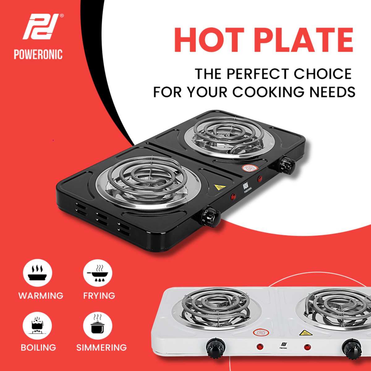 _poweronic's tweet photo. Poweronics Hot Plate: The Perfect Choice for Your Cooking Needs! 🔥
Prepare delicious meals with ease using our adjustable temperature controls.
#POWERONIC #EverySingleBite #FlawlessRice #PerfectlyCooked #CookingMadeEasy #RiceLover #FamilyFavorite #FoodieFinds #KitchenMustHave https://t.co/NUjgLQudyZ