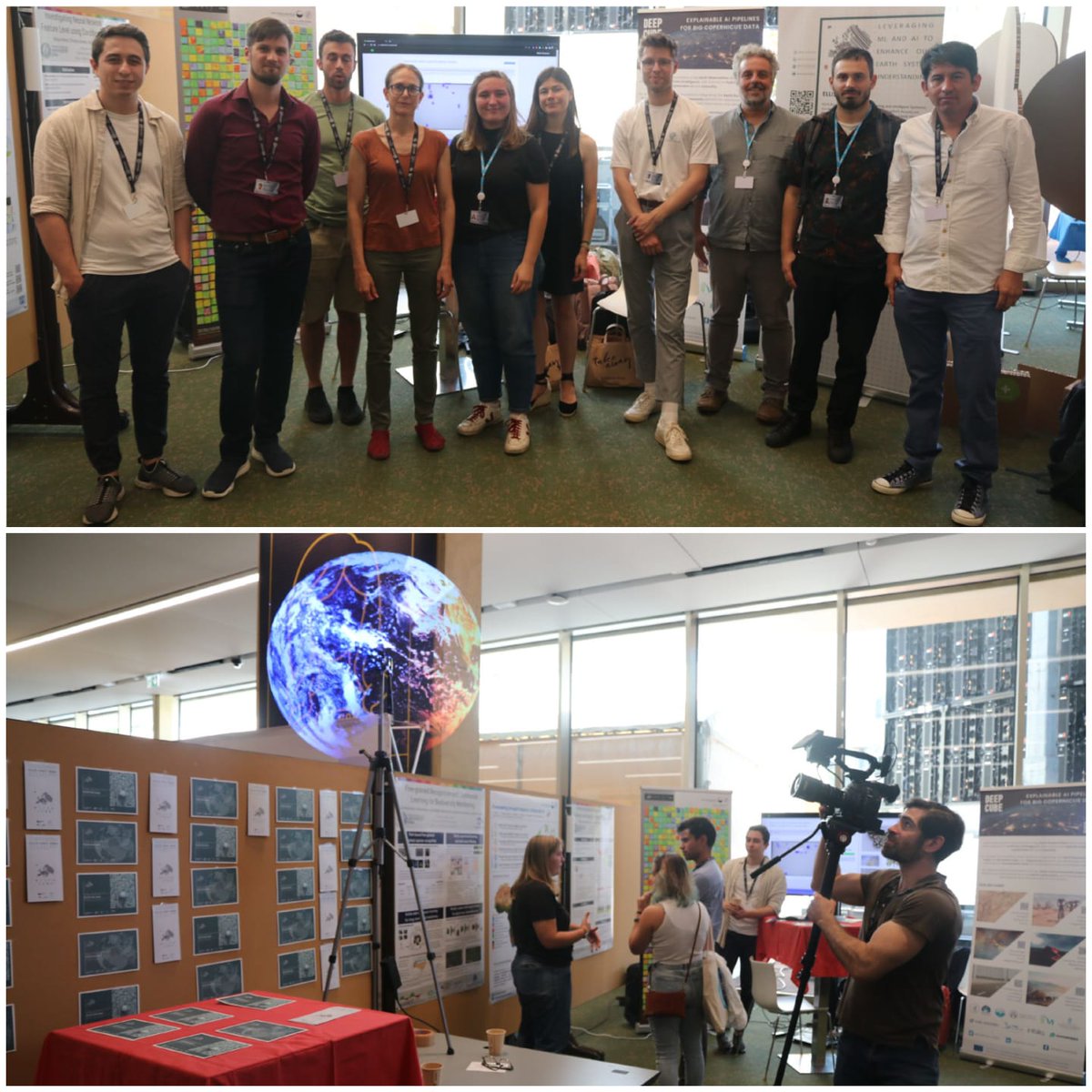 Big thanks to the amazing team for all the support! 🙌🏼 
<a href="/dikorsch/">Dimitri Korsch</a>, <a href="/0x2a_niklas/">Niklas Penzel</a>, Christian Requena (<a href="/MPI_BGC/">Max Planck Institute for Biogeochemistry</a>), <a href="/MelanieWeynants/">Melanie Weynants</a>, <a href="/ClaireRobin01/">Claire Robin</a>, <a href="/stouloumtzi/">Souzana Touloumtzi</a>, <a href="/vitusbenson/">Vitus Benson</a>,  <a href="/yannispapoutsis/">Ioannis Papoutsis</a>, <a href="/LazarusAlon/">Lazaro Alonso</a>

#AIforGood #ITUaiSummit