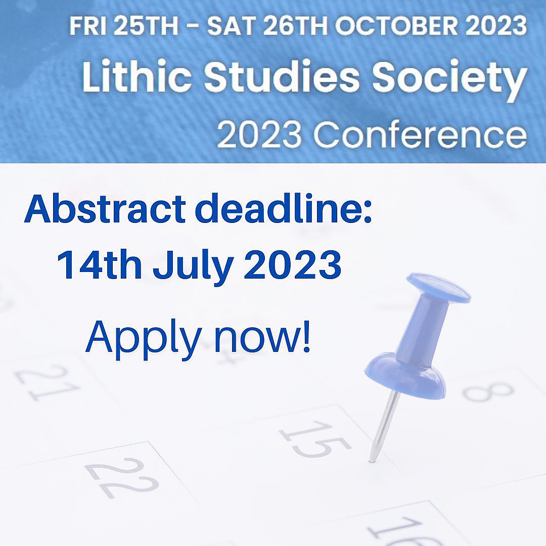 LithicSociety's tweet image. There are only 4 days to go until our abstract deadline! We’re incredibly excited to hear about new lithic research from across the world in this two day event. Submit your ideas now via our website found in our bio. 

#AbstractDeadline #Conference #Lithics #ResearchOpportunity