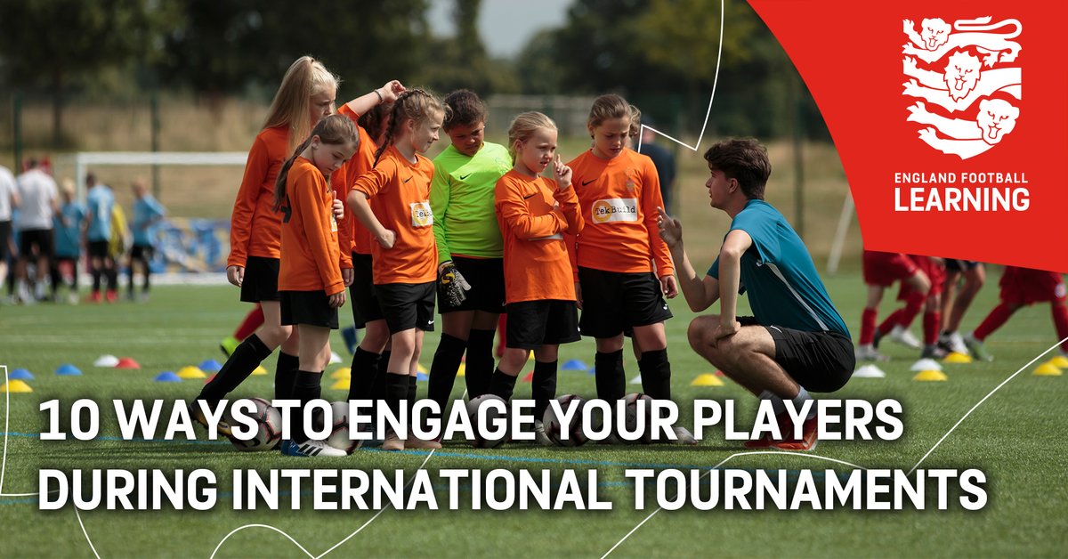 EnglandLearning's tweet photo. The #FIFAWWC is fast approaching, and 🏴󠁧󠁢󠁥󠁮󠁧󠁿 is preparing to get behind our @Lionesses 👊🏻

Why not use the excitement of the tournament to inspire and engage your players? 🤩

We've got 🔟 ways you can do this 👇