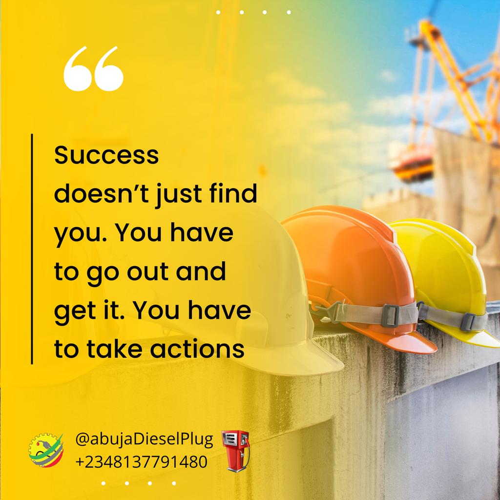 It's an amazing new week. Go make it happen.

For all your diesel supplies, we've got you covered ✅. We're just a call/chat away.

Good price and quality Guaranteed 💯⛽

#mondaymotivation #success #believe #abujacommunity #abujaconnect #abujadieselsupply #AbujaTwitterCommunity