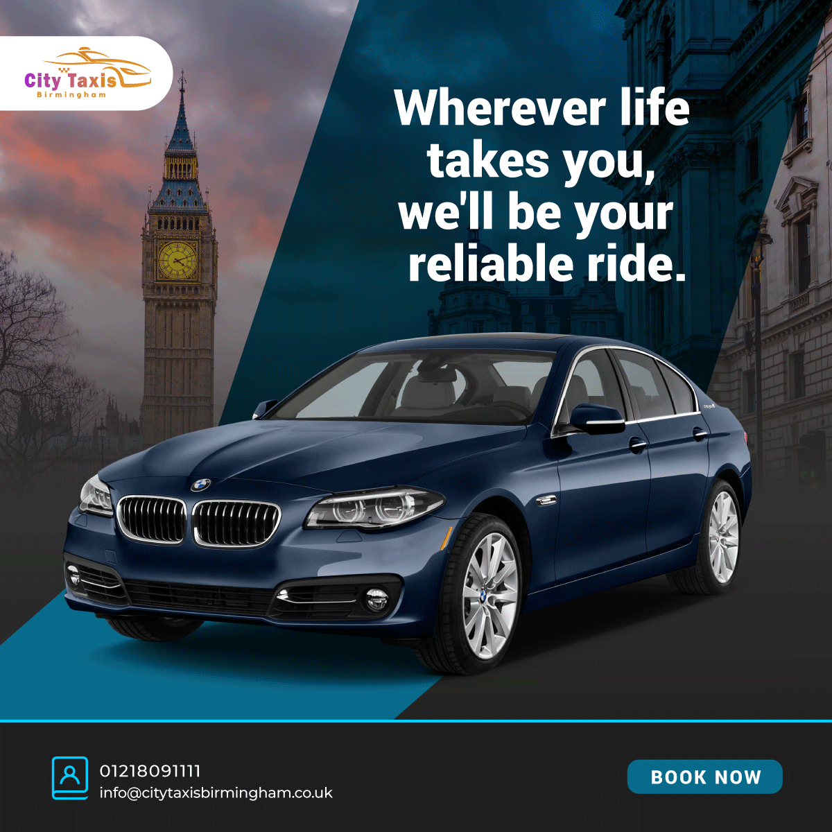 Choose City Taxis Birmingham for your reliable ride. We're here to ensure your transportation needs are met with professionalism and dependability.

#CityTaxisBirmingham #ReliableRide #YourTransportationChoice