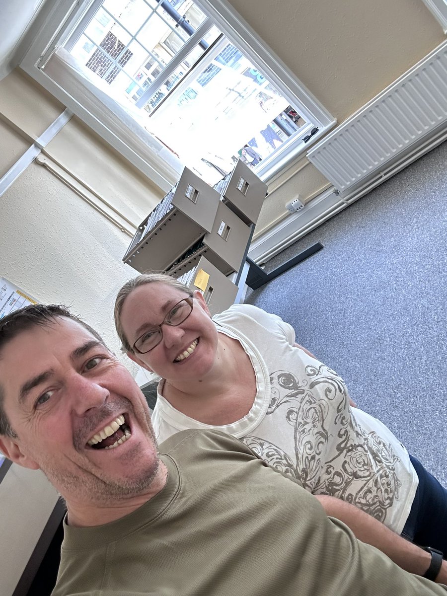 Moving office day. 😀