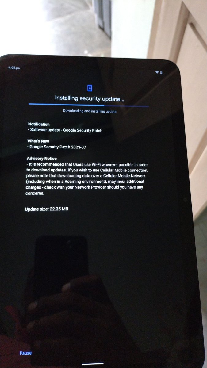 eudaykumaru58's tweet image. #NokiaT20 July security update no #Android13 @theoriginal086 @NokiamobBlog @nokianews_hu @Nokiapoweruser