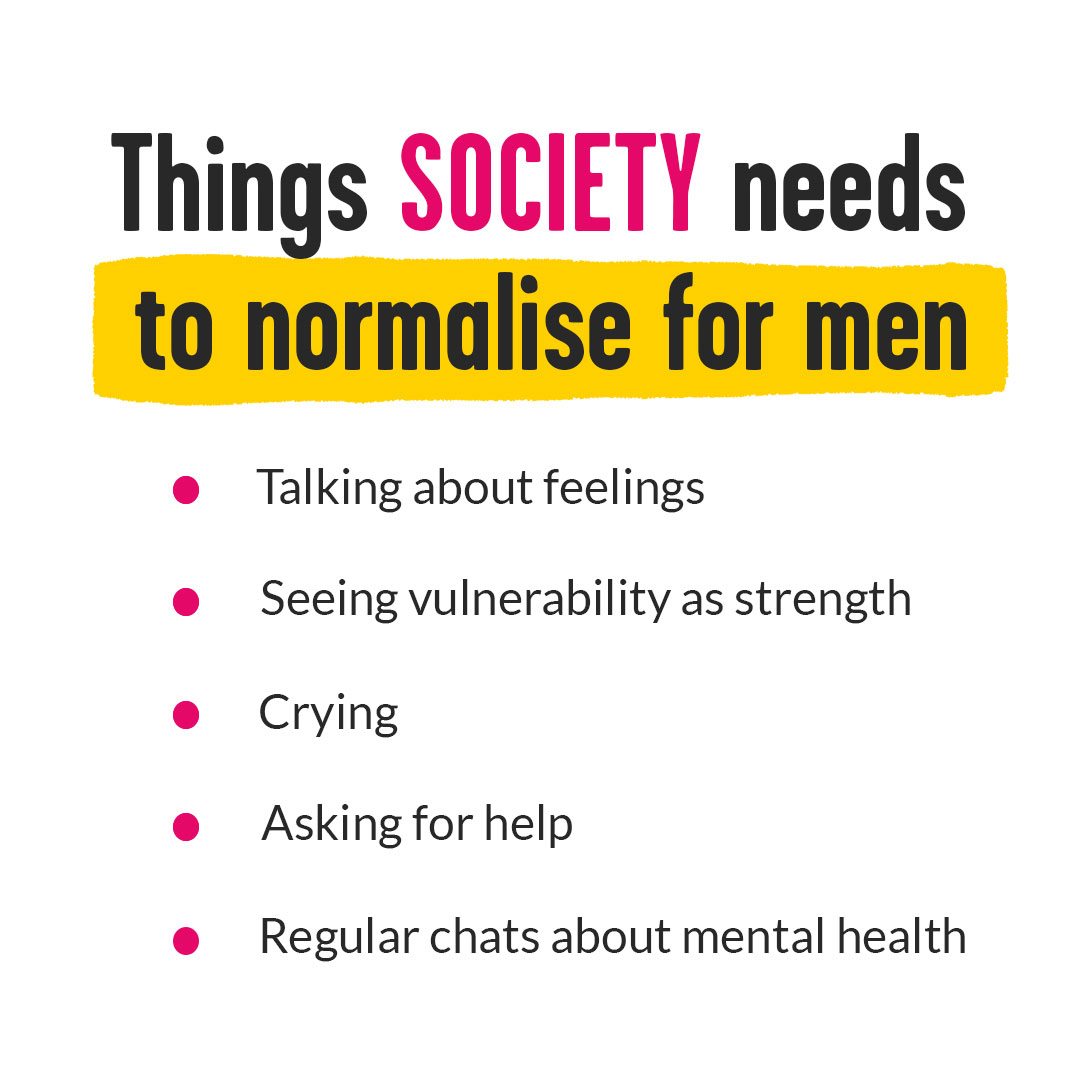 Our perception of masculinity needs to change.