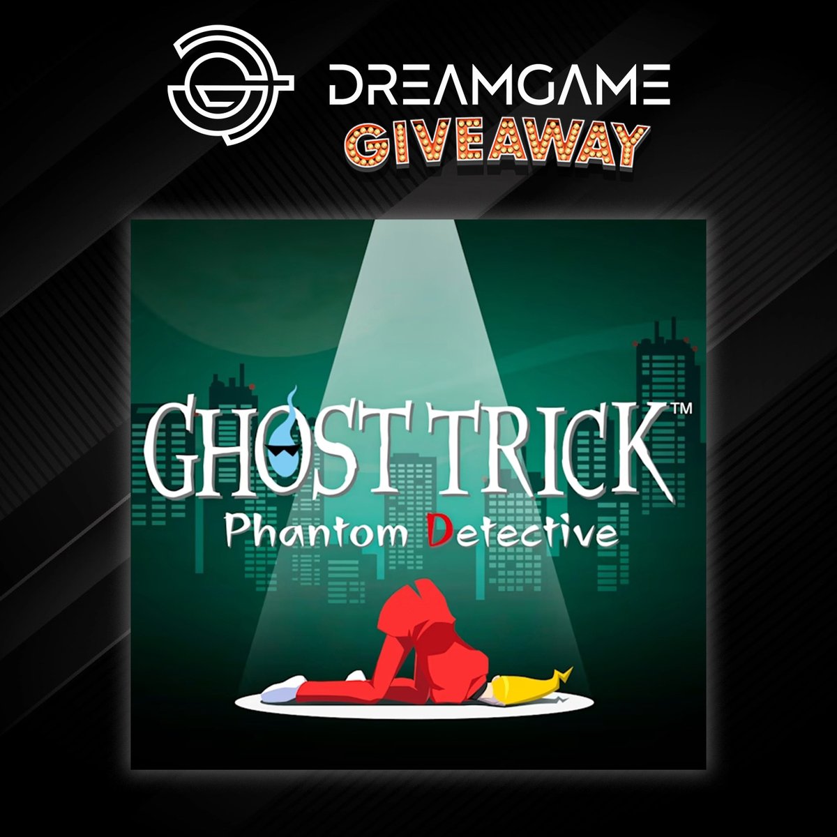 DreamgameCOM's tweet photo. 🎉GIVEAWAY ALERT🎉

For the release of Ghost Trick: Phantom Detective we have prepared a brand new giveaway for you! All you have to do is complete the tasks to get a chance to win one of 3 keys!

Giveaway Link: https://t.co/NLMnu2TBMt

#ghosttrickphantomdetective #capcom #gleam https://t.co/UvPqEVGMDO