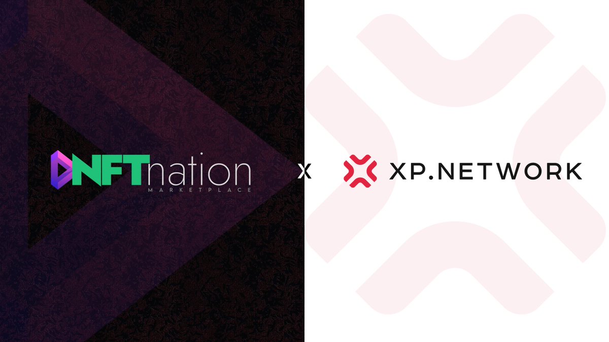 🚨Partnership alert!🚨

NFTnation has partnered with <a href="/xpnetwork_/">XP.NETWORK</a> for quick and easy cross-chain #NFT transfers to our marketplace! From there, you can list it for sale 💵

Our bridge is live and ready to use 🌉🤯 - head on over to nft-nation.live and check it out!
