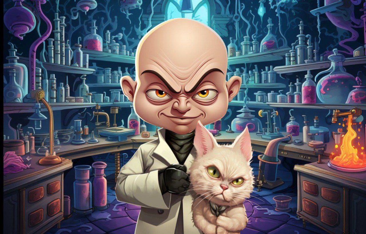 Catgirl92040139's tweet photo. "Put your money where the mischief is and invest in the fascinating Doctor Evil Token."
Please Dyor
#DoctorEvil 
#DoctorEvilToken 
#Evil 
#EvilToken 

Tg : https://t.co/A8Q9K5hlp3
Web : https://t.co/rBLYFogvWh
Tw : https://t.co/xh9CPM0Mtd, https://t.co/71DmM9dhEk
