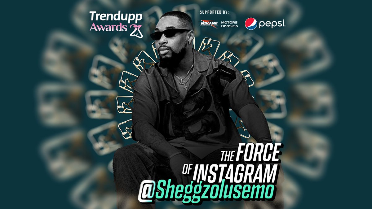 thisistrendupp's tweet photo. Congratulations to @SheggzOlu for emerging as the Force of Instagram! 🤳🏾✨

@SheggzOlu is the influencer with the most engaging content and virality power on Instagram between March 2022–March 2023. 👏🏾👏🏾

#TrenduppAwards23 #TA23 #ForAudaciousOnesOnly https://t.co/QOrEKFJqwy