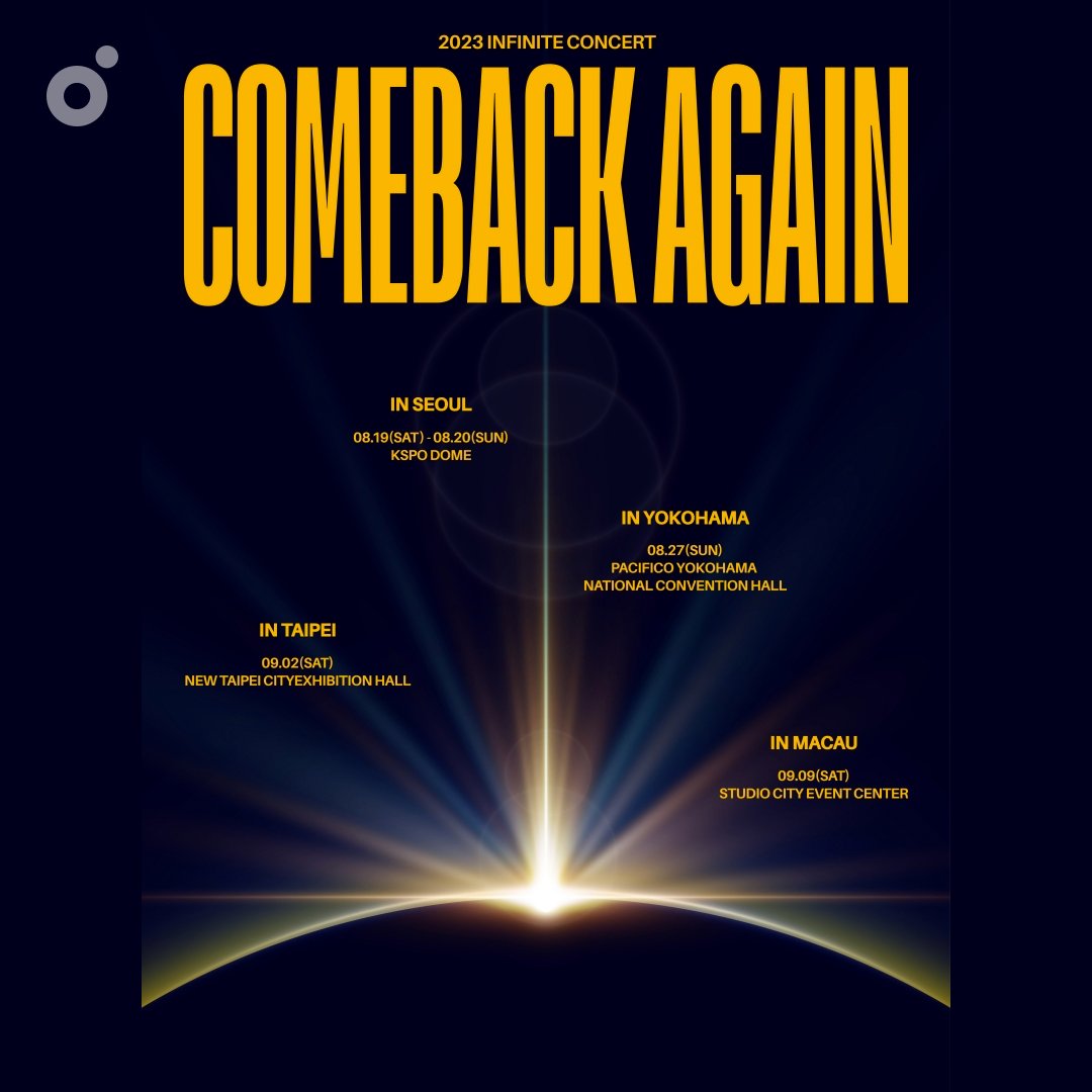 #인피니트 가 완전체 단독 콘서트를 개최합니다.💫
7년 만의 인피니트의 단독 콘서트는 멜론 티켓에서 단독 오픈됩니다.💚수많은 명곡을 가진 원조 칼군무돌, 인피니트의 음악을 지금 멜론에서 만나보세요.🎵
📸: 인피니트 컴퍼니
👉kko.to/yA40bu-Guo

#멜론 #Melon #음악 #KPOP #INFINITE