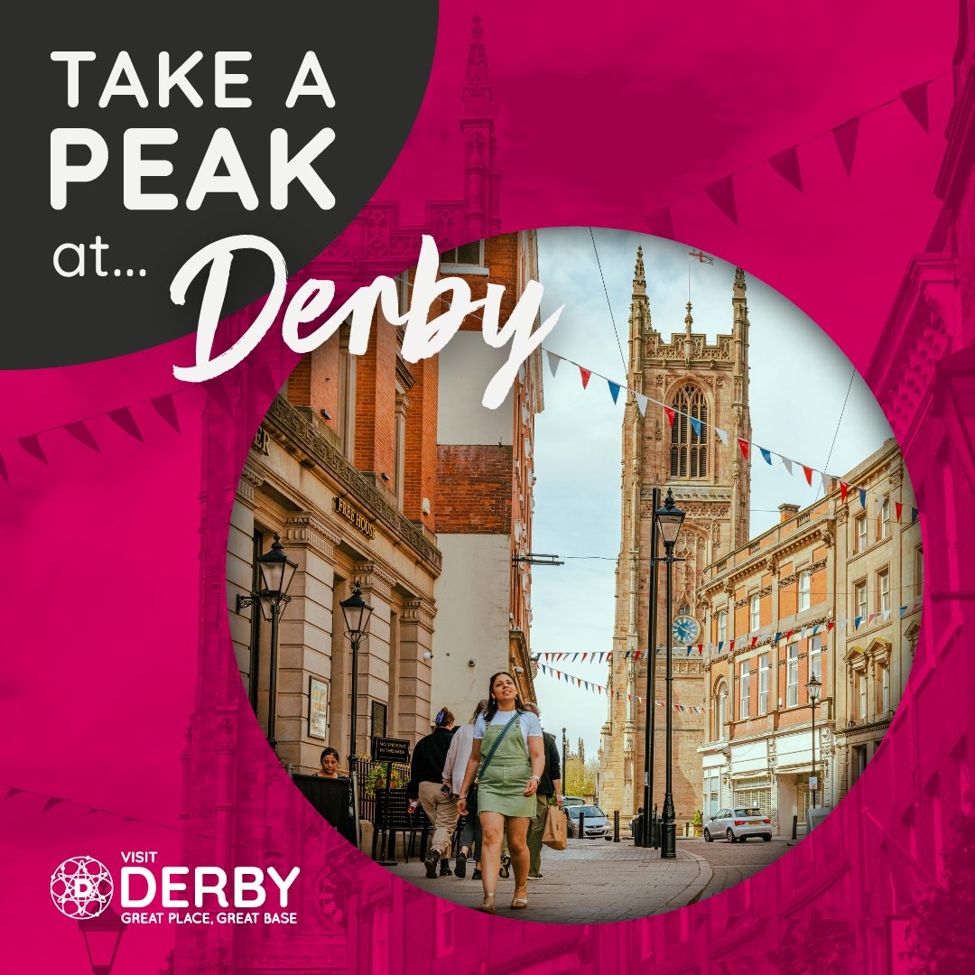 VisitDerby's tweet photo. Peak your interest with #DerbyUK's rich heritage and culture 

Discover amazing museums @derbymuseums, the stunning Gothic @DerbyCathedral, groundbreaking theatre @DerbyTheatre and so much more!

Find out more 👇
https://t.co/gA3361PWoy #visitderby @VisitEnglandBiz https://t.co/5mwDjAsMB5