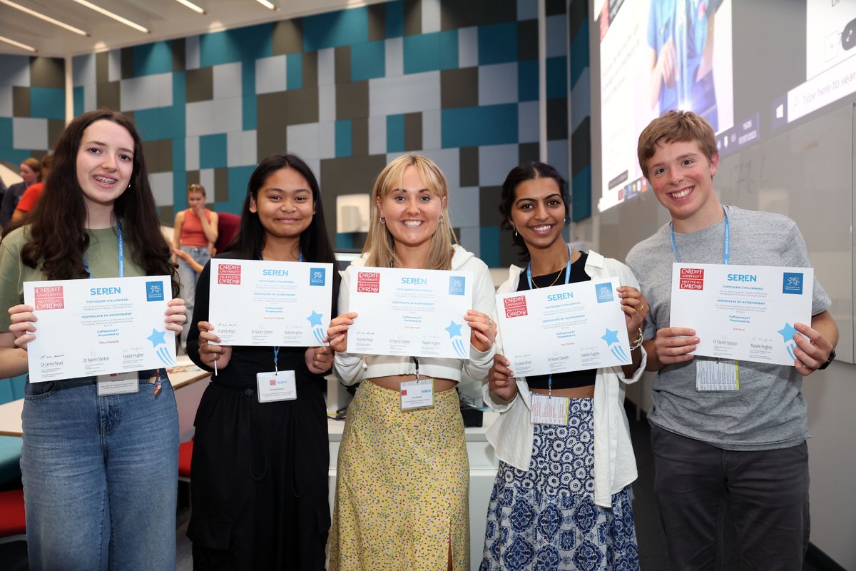 TheSerenAcademy's tweet photo. Here’s a recap of last week’s @cardiffuni medics summer school!🩺 

We had everything from skill boosting interactive sessions and workshops with clinicians and students #seren #serensummerschool #medicsummerschool #medicine @Addysg_Cymraeg @WGHealthandCare @CMOCymru https://t.co/JGdeS79e4u