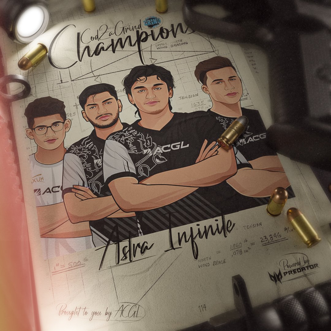 ✅ After a mammoth season of #CODZAgrind action, congratulations to <a href="/Astra_Infinite/">Astra Infinite™</a> for taking the top spot!

💙 Thank you to all the teams and supporters who ensured a thrilling six weeks of action in the #ACGLgrind powered by <a href="/PredatorAfrica/">Predator Gaming ZA</a>.

#CODZA #esports #esportsZA