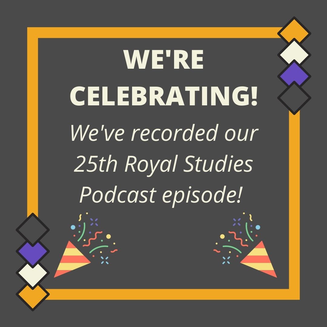 Did you know that @RenSwordClub's episode was our 25th Royal Studies Podcast episode?! buzzsprout.com/1934722/131812…
