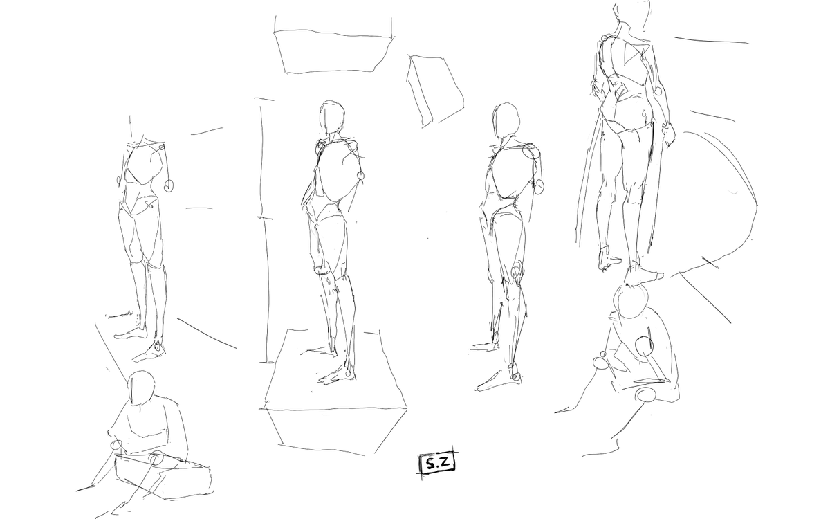 SwissSzn's tweet photo. couple sketches https://t.co/cNylTAN5rL