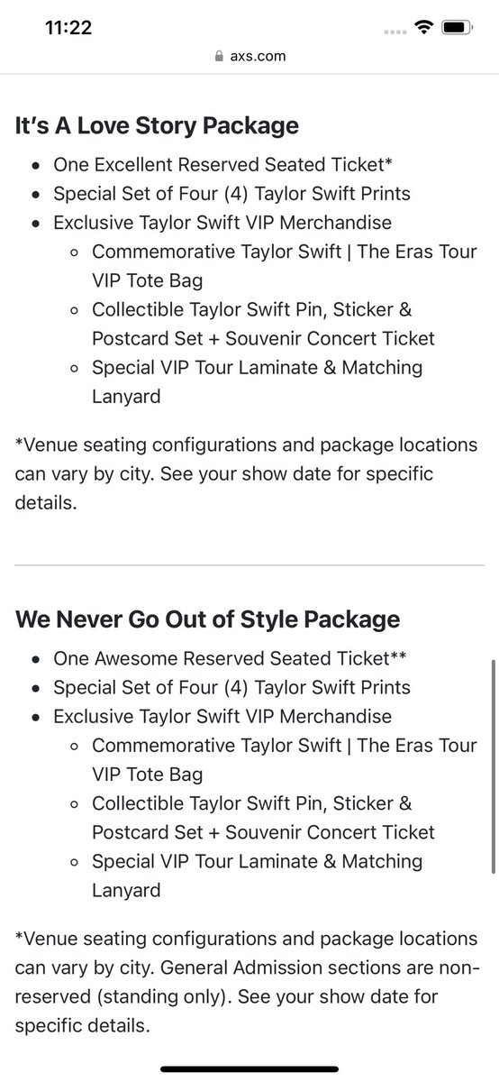 p92632's tweet photo. I got my ticket!!!! Here’s the detail of Taylor Swift UK tour package details, hope this will help some of you decide what to get! The most expensive package is Its Been A Long Time Coming which is £600+, I got the Karma Is My Boyfriend which is £390 #taylorswiftpresale https://t.co/NIXon8Khy5