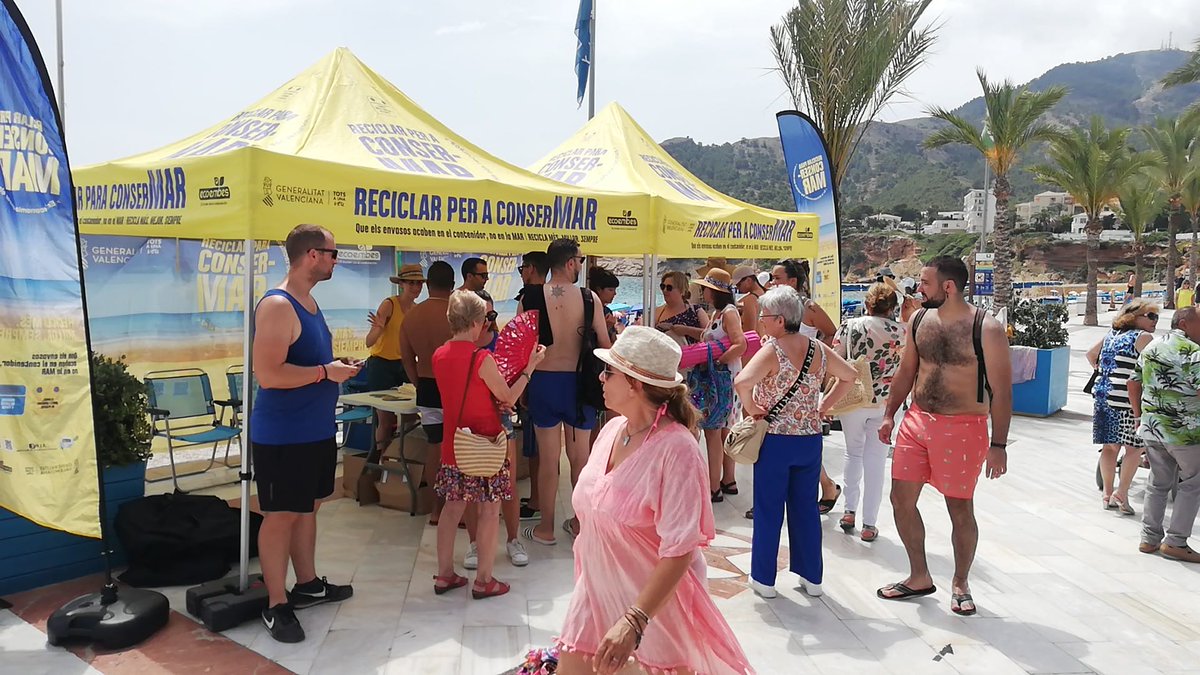 ConserMar estuvo ayer domingo en Alfàs del Pí para concienciar sobre la importancia del reciclaje. La acción contó con una gran participación.🌱🌿🌺
<a href="/ecoembes/">Ecoembes</a> @GVAagroambient <a href="/ecoembes_com/">Ecoembes Comunica</a> <a href="/SoniaPC79/">Sonia Poveda</a> <a href="/LAlfasES/">L'Alfàs del Pi</a> 
Más info ⤵
bit.ly/44wXGG1