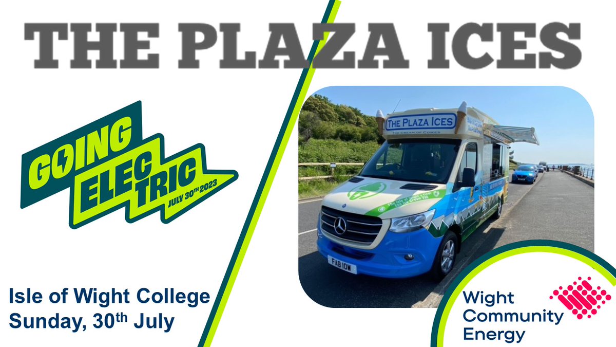No matter what the weather its always nice to have a treat!
In June 2023 @theplazaices took delivery of the islands first Eco Ice Cream Van.  The ice cream equipment is run from solar panels and batteries. Once in position the engine is switched off for the rest of the day, phew!