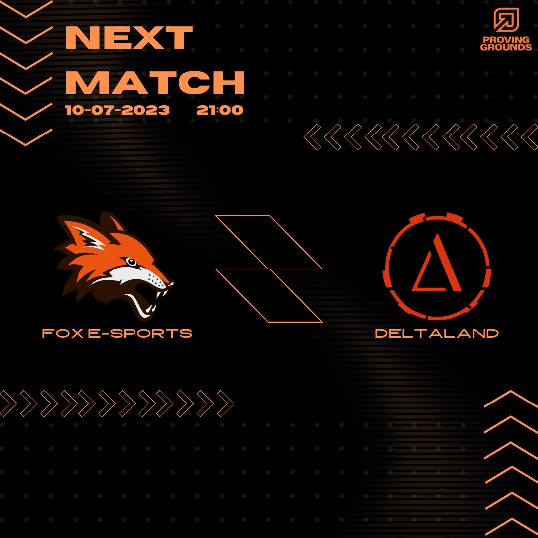 NEW MATCH! 
stasera alle ore 21:00 ci sarà il game FOX ESPORTS VS DELTALAND seguiteci per essere aggiornati sul seguito del game. 
Tifate per noi con #GOFOXES ! 
#lol #leagueoflegends #progro #pgesports #esportstournament #eSports