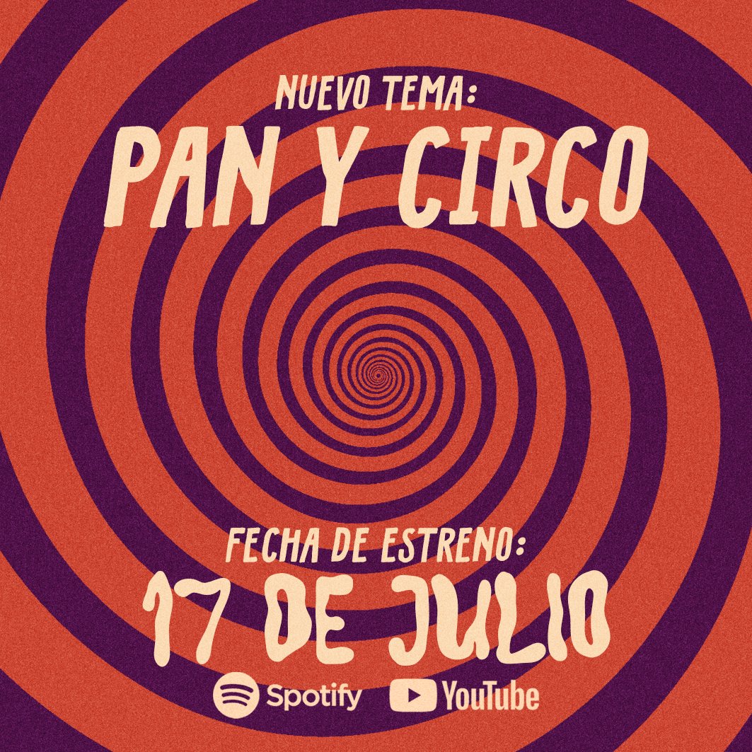 Yo no quería, pero la actualidad me reclama. Pan y Circo, del latín, Panem et Circenses, estará disponible el próximo 17 de julio en todas las plataformas. #DeanLeon #PanyCirco #Estreno #Indie #Rock