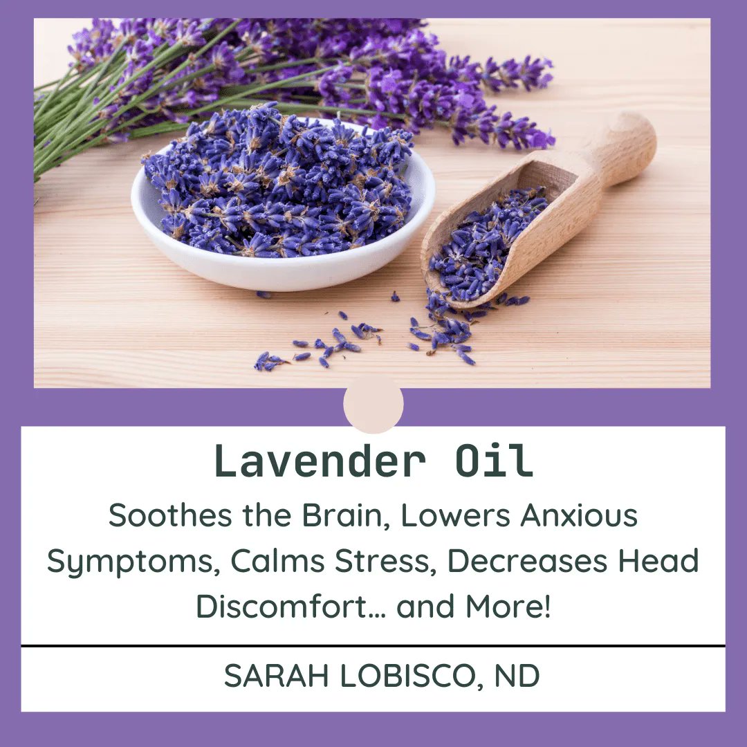 #essentialoils are a natural modality that not only can relieve aggravating symptoms, but also balance physiology, psychology, and biochemistry all at once. 
I highlight #lavenderoil and its role in soothing stress, anxiety, headaches, and more...
buff.ly/3XtGDBS