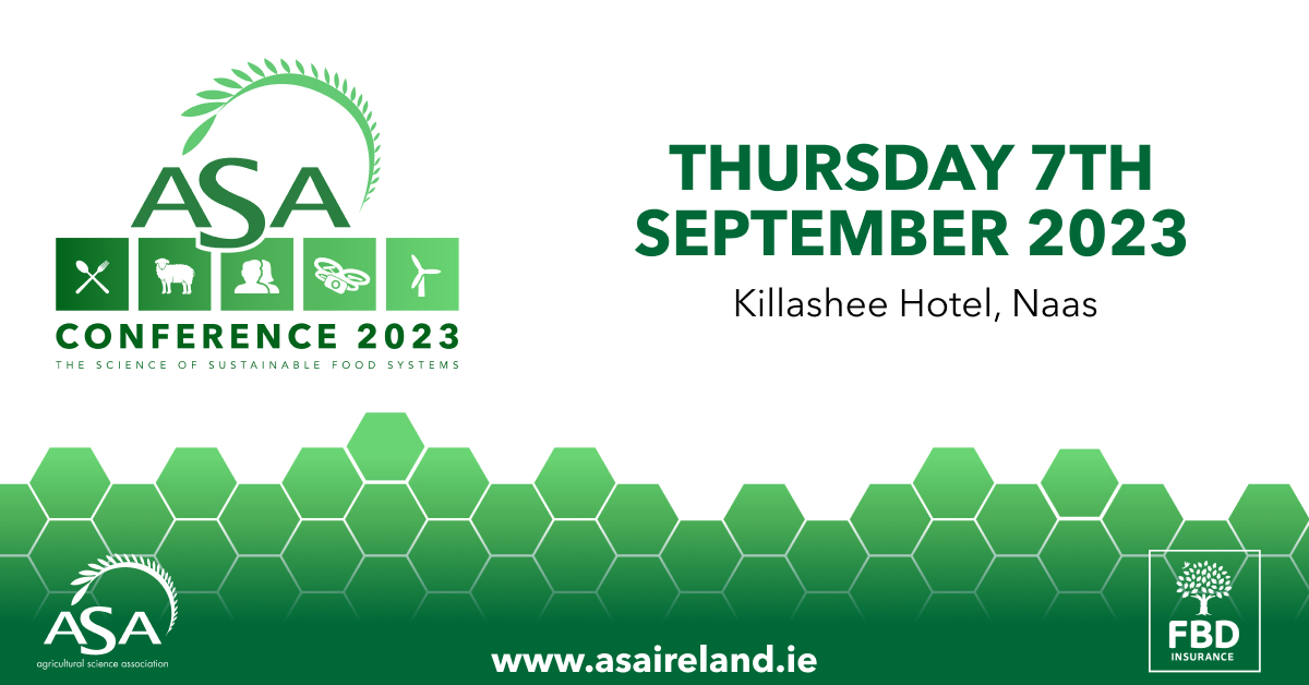 REGISTRATION OPEN  The annual ASA Conference &amp; Banquet will be held on Thursday 7th September 2023 at the Killashee Hotel, Naas.  Full speaker line-up will be announced in the coming weeks but attendees can get more information &amp; register in advance 👉 bit.ly/ASAconf23
