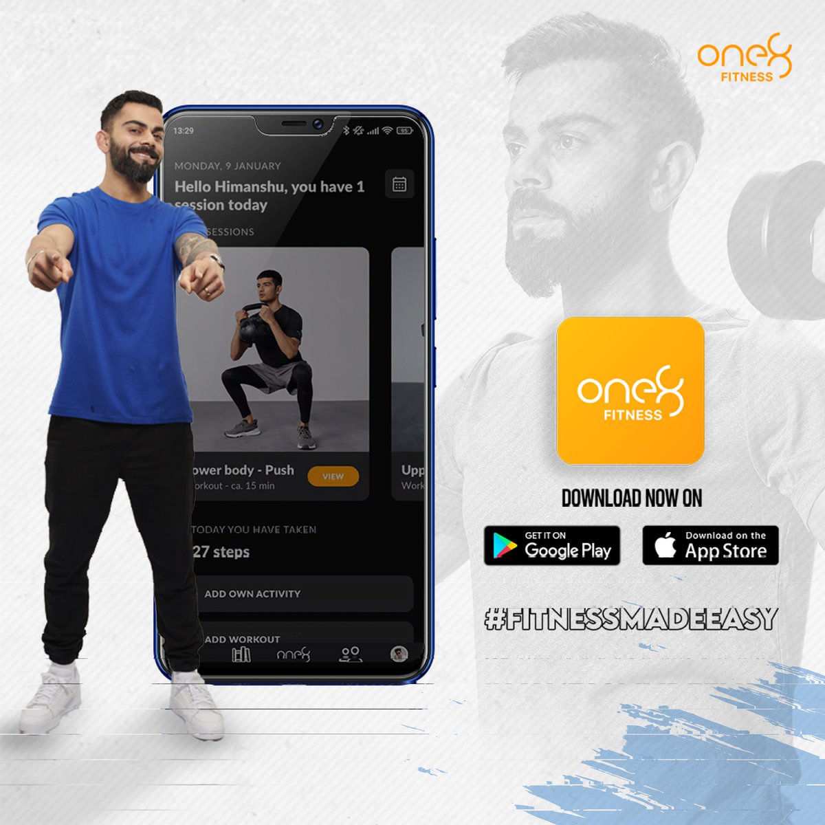 The one8 Fitness App ensures that your every workout is challenging yet attainable, helping you achieve your fitness goals.

Click here👉 open.one8.app/t8Jz to access a world of workout combinations!

Join me now and let's get moving! 💪🏼 #FitnessMadeEasy #ad

@one8world