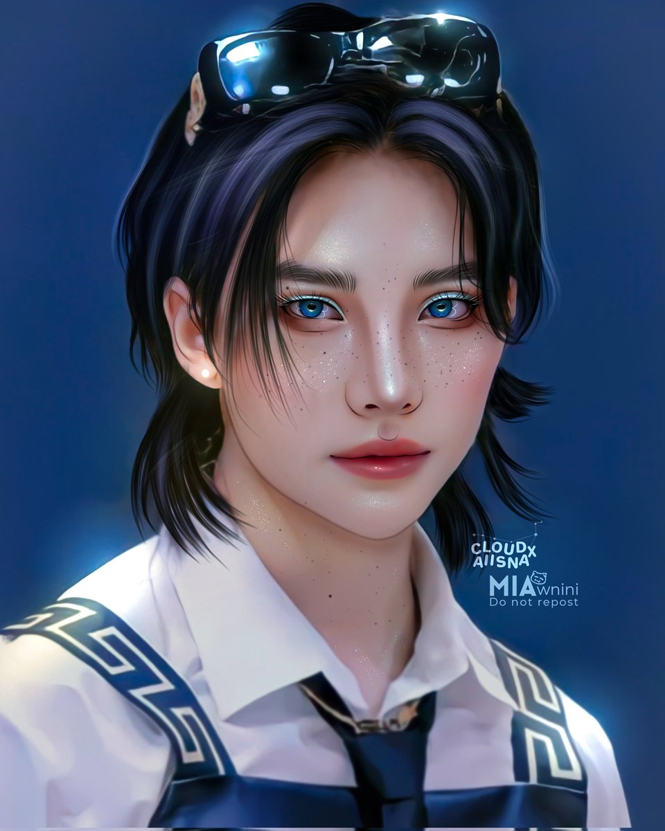 cloudxaiisna's tweet photo. Hyunjin fanart 

#hyunjin #Straykidsfanart #straykids #skz #fyp #viral #ibispaintx #manip #edit https://t.co/A5BCiw47dk