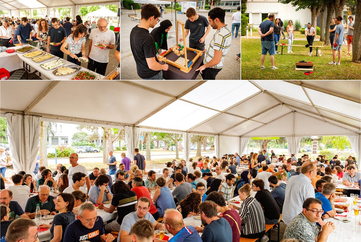 Chaque année à la fin juin, le Déjeuner d'été est un moment très attendu par les 400 collègues de l'IPHC. Ce fut cette année encore un moment de partage très sympathique, à la fois gourmand, convivial et ludique.

(📷 <a href="/NicolasBusser/">Nicolas Busser</a>)