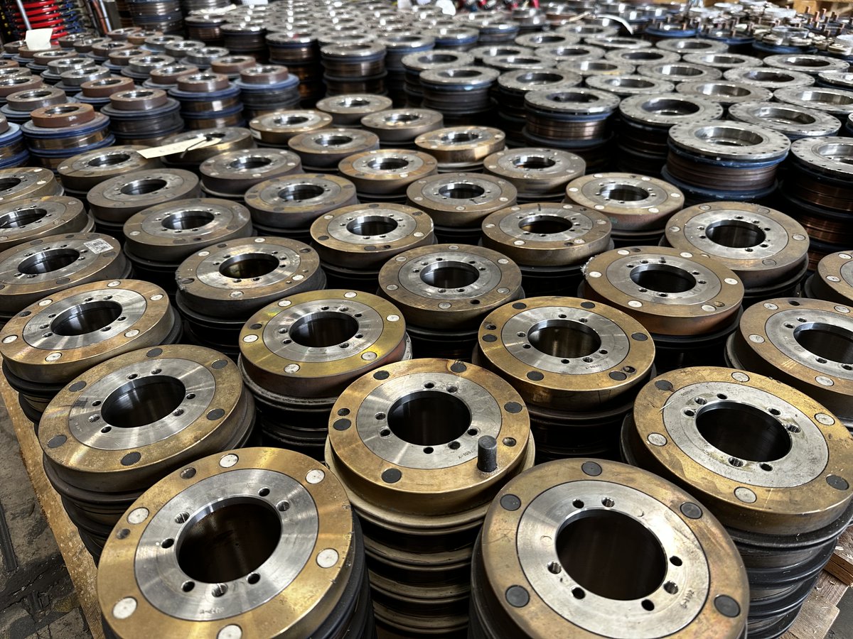 Fantastic to receive a large delivery of generator and signal #slipring repairs last week - over 250 to be #repaired &amp; #refurbed and sent back into the market #sustainability .  Read more: bgbinnovation.com/knowledge/news…