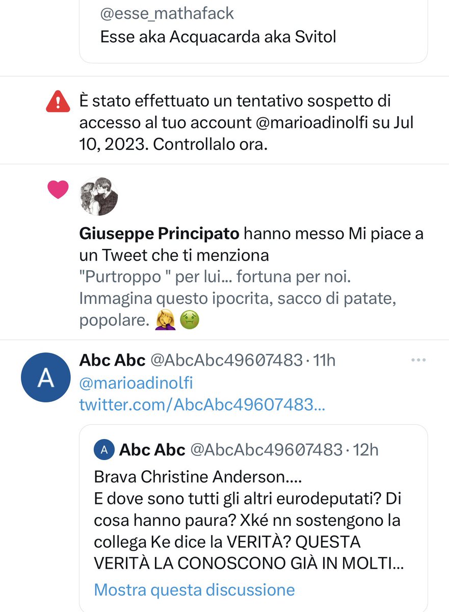 Vorrei dire a coloro che da settimane stanno tentando di hackerarmi tutti i profili social di farla finita che “a sbagliare sono bravissimo da me”. Già c’è l’account parodia che confonde le acque, prendersi pure il mio profilo mi pare troppo. Grazie comunque per l’attenzione.
