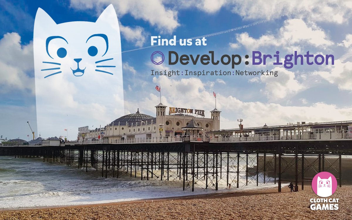 📣It has arrived! Develop Brighton begins this week and we can't wait to be there.
Looking forward to sharing our latest titles and co-dev/work-for-hire offerings, plus catching up with friends and finding out what's🆕!
#DevelopConf #gamedev