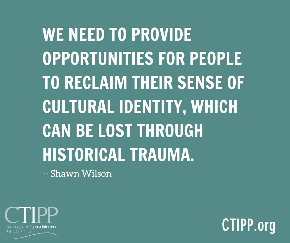 Campaign for Trauma-Informed Policy and Practice tweet media