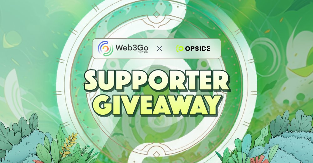🎉 @OpsideZK  has joined <a href="/Web3Go/">Web3Go Technology</a> for the #AIFiSummer #Giveaway!
💡As <a href="/Web3Go/">Web3Go Technology</a> rebrands to Data Intelligence Network to tackle AI-native digital asset ownership challenges, the #Web3Go #DIN Passport #NFT can be minted from July 10.
🎁 galxe.com/Web3Go/campaig…
⏰ 48H
