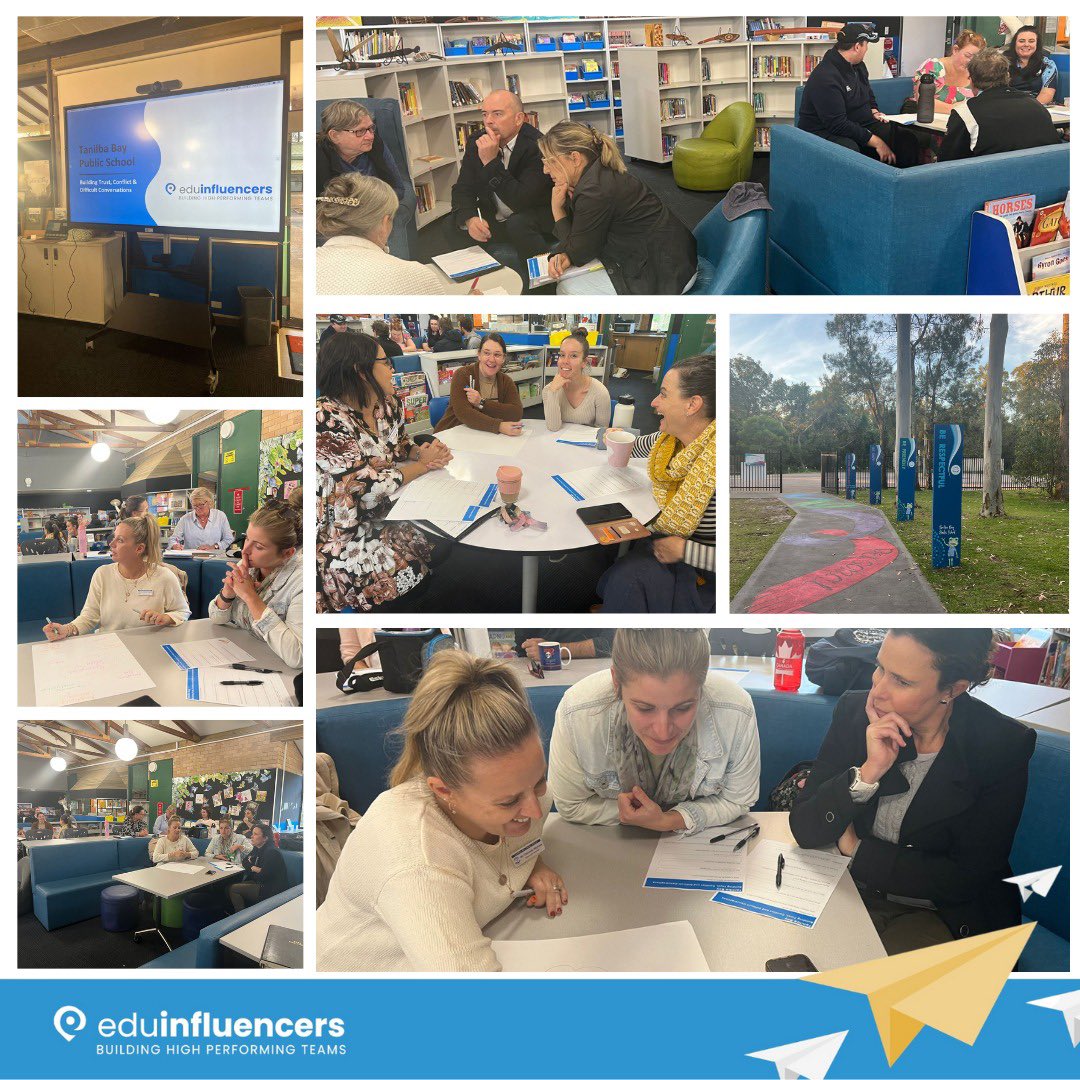 eduinfluencers's tweet photo. Great afternoon with the whole school team from Tanilba Bay! Working through psychological safety and building trust. @RochelleBorton @nswppa @NSWDET https://t.co/4KCxv8g2zW