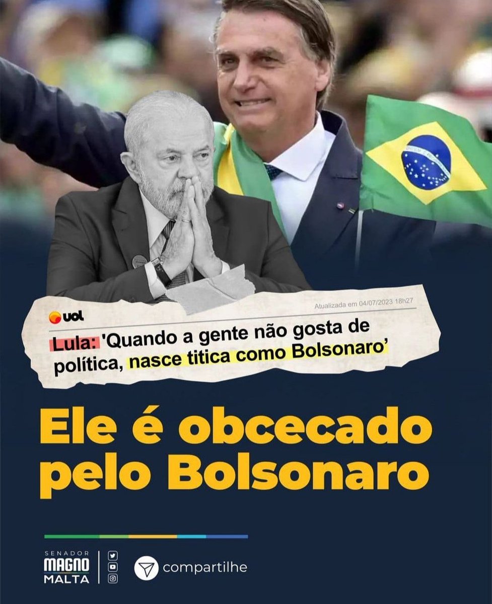 No fundo ele sabe que não ganhou e isso o abala emocionalmente.