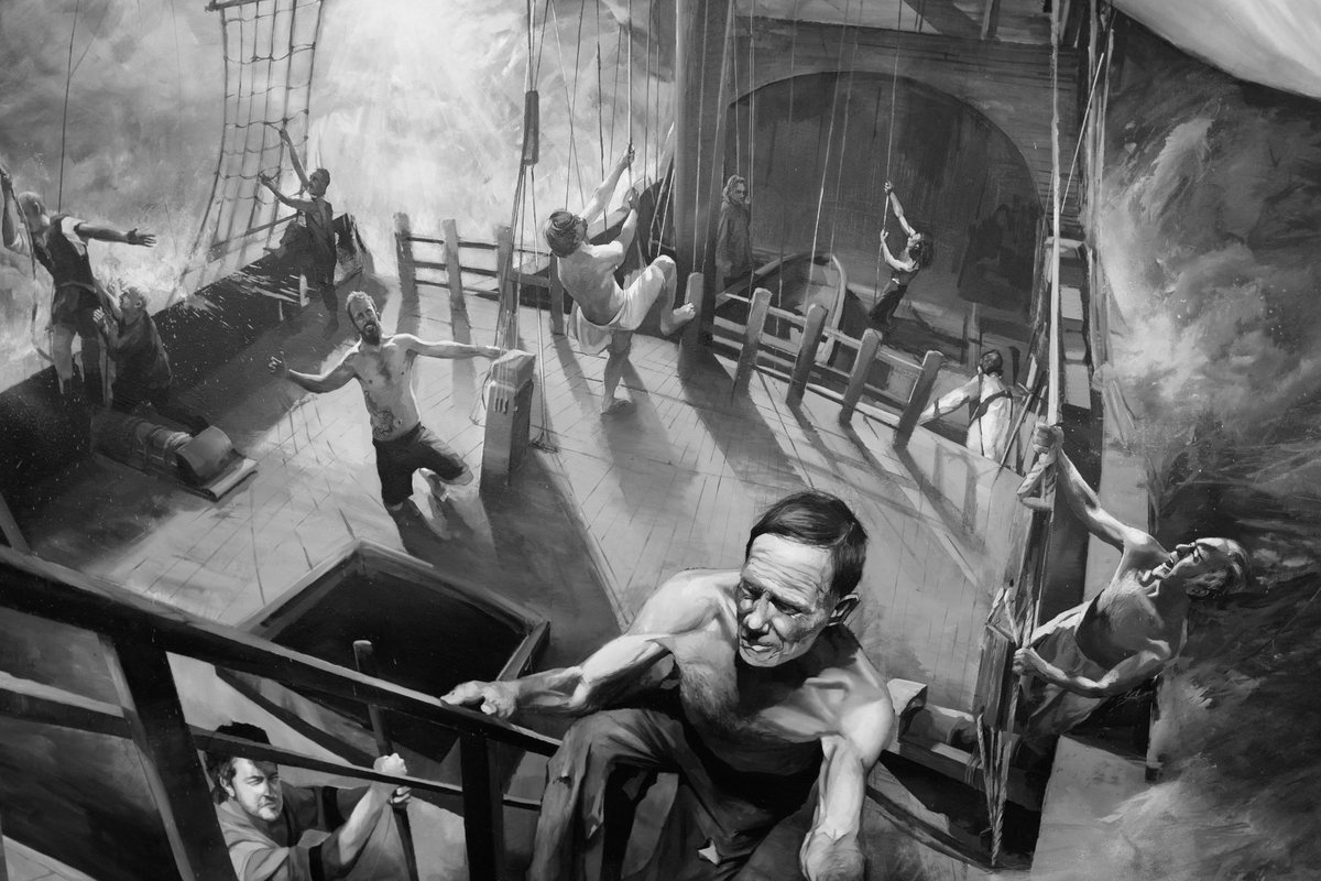 finbuchanan's tweet photo. An artists depiction of life aboard for 15th century sailors and explorers as they ventured into the unknown.
#huelva #spain #christophercolumbus #blackandwhite #blackandwhitephotography #muelledelascarabelas #roadtrip #travelspain #thingstosee #thingstodoinspain #bnw #bw https://t.co/zOigbyKWCc