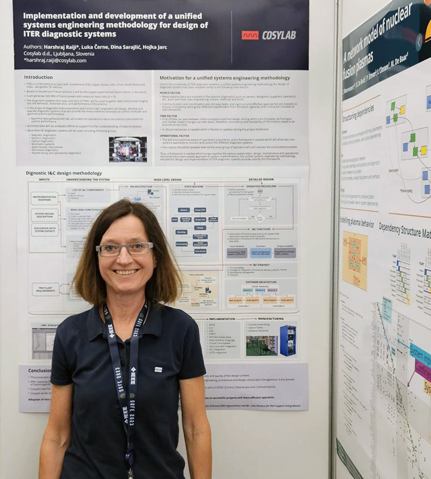 CosylabHQ's tweet image. ❓Are you at #SOFE2023?

📢 Don&apos;t miss today&apos;s presentation of Cosylab&apos;s poster &quot;Implementation and development of a unified systems engineering methodology for the design of ITER diagnostic systems&quot; by Hojka Jarc in Room 6. 💡

#fusionenergy #fusionpower #engineering #ukaea