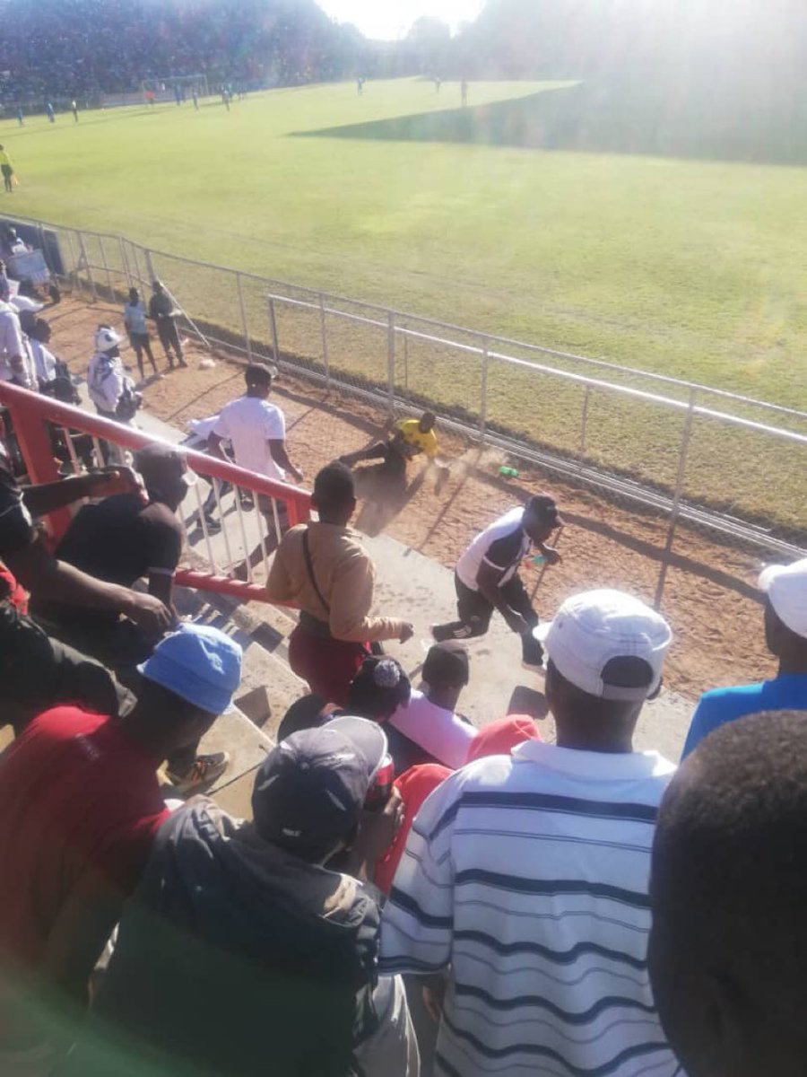 CONCERNED about the scale at which political violence is escalating in the country pre the upcoming election. At Barbourfields Stadium (BF), a ruling party member was beaten by frustrated supporters for wearing his party regalia. Tolerances must overcome Hate. #ProtectTheElection